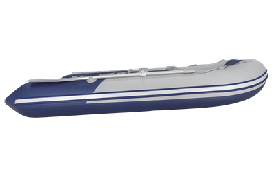 Моторная лодка Ривьера Компакт 3200 СК комби светло-серый/синий