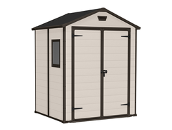 Сарай "Манор 6x5" (размеры 175 x 145 см), бежевый