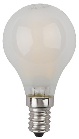 Светодиодная филаментная лампа ЭРА F-LED P45-5w-840-E14 4000K Frozed
