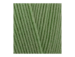 Пряжа Cotton Gold Alize (Ализе Коттон голд) Состав: 55% хлопок и 45% акрил Вес: 100 гр Метраж: 330 м. цвет Салат  485