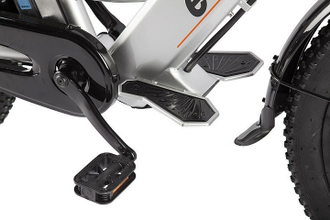 Электровелосипед GREEN CITY e-ALFA Fat 24/3, черный