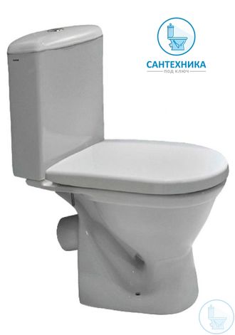 Унитаз SANTEK АЛЬКОР косой выпуск с доставкой и установкой