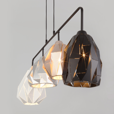 50090/4 черный Подвесной светильник Eurosvet Smart Moire