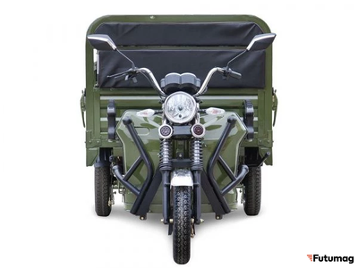 Электротрицикл Rutrike D4 Next 1800 60V1200W зеленый