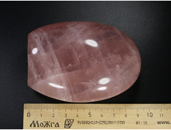 Кварц розовый, полировка стоячая, Мадагаскар (92*67*35 мм, 363 г) №23858