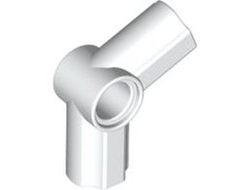Technic, Axle and Pin Connector Angled #5 - 112.5 degrees, White (32015 / 4107579 / 4506697 / 6003297 / 6271349)