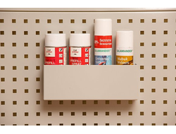 Лоток навесной на экран