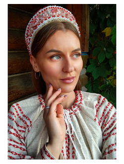 Тканая блузка "Сказка"