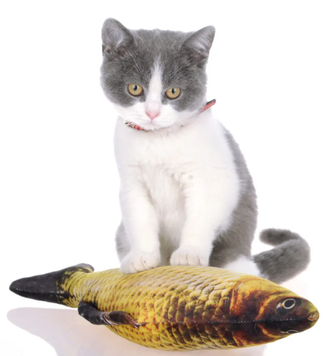 Игрушка для кошек Рыба-Карп оптом