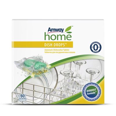 DISH DROPS Таблетки для посудомоечных машин 60 шт