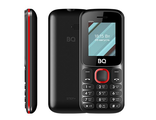 4630055241934  Мобильный телефон  BQ 1848 Step+ Black+Red, SC6531E, 1, 208MHZ, ThreadX, 32 Mb, 32 Mb, 2G GSM 850/900/1800/1900, Bluetooth V2.1+EDR Экран: 1.77 &quot;, 5:4, 128*160, TN Основ