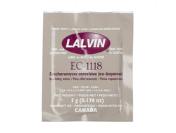 Дрожжи винные "Lalvin" EC1118, 5 гр