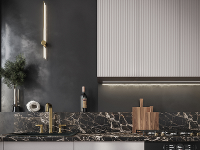 Сиэль модульная кухня разные цвета