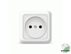 UNIVersal Олимп роз. ОУ 1 мест. бел. (керам. осн.) О0022