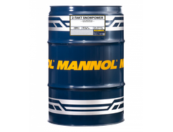 МОТОРНОЕ МАСЛО MANNOL 2-Takt Snowpower MN7201-60 60L (Синтетика)