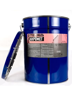 Грунт-эмаль «АКРОМЕТ» 2в1   Шоколад , Графит  7024