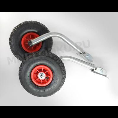 Колеса транцевые ИВ перекидные 57 см нерж