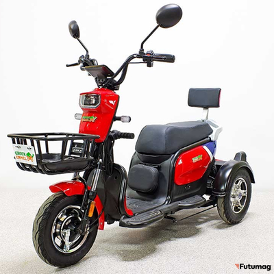 Трицикл GreenCamel Фродо Q2 (60V 500W) дифференциал красный