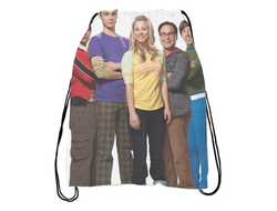 Сумка, мешок для обуви Теория большого взрыва, The Big Bang Theory №1