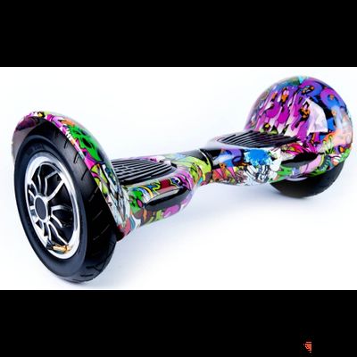 Гироскутер Smart Balance SUV 10 дюймов Граффити Фиолетовый