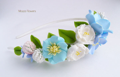 Ободок "Небесное сияние"