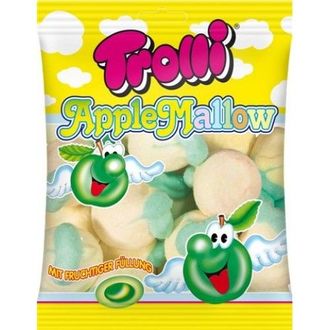 Trolli Суфле "Яблочное с фруктовой начинкой" 150 г (8 шт)