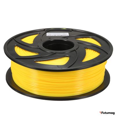 PLA пластик Wanhao, 1.75 мм, translucent yellow, 1 кг