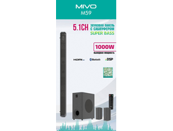 Беспроводной саундбар с сабвуфером Mivo M59 1000W