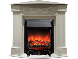 Угловой электрокамин Венеция SL с очагом Fobos