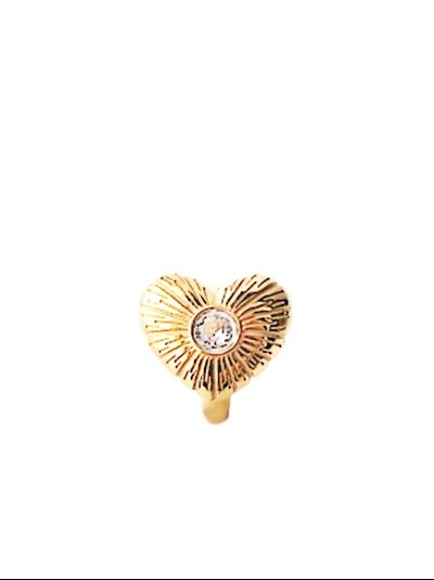 Подвеска-кольцо СЕРДЦЕ БЕЛОЕ "O, Carl!" collection