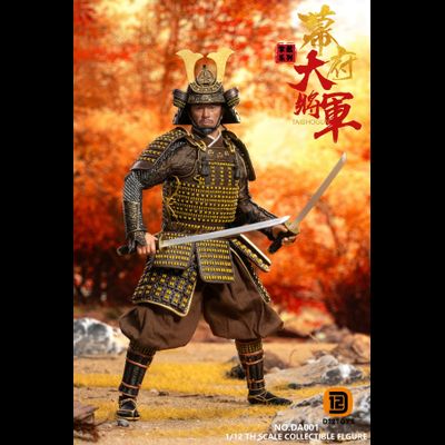 Дайме Ёси Торанага, делюкс версия - Коллекционная фигурка 1/12 SCALE Palm Collection Shogun DX Horse &amp; Banner Edition (DA001B) - D12TOYS