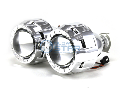 Комплект биксеноновых линз G5 MINI H1 2.0 дюйма (50MM) круглые маски