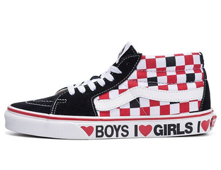 Vans sk8 mid checkerboard store