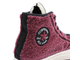 Зимние кеды Converse Chuck 70 Sherpa бордовые