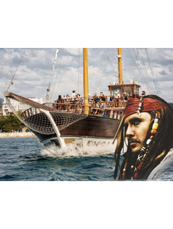 Пиратский корабль "Корсар/Глория"