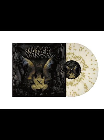 VADER - Litany - 25th Anniversary - Clear Gold Splatter LP Ltd.500