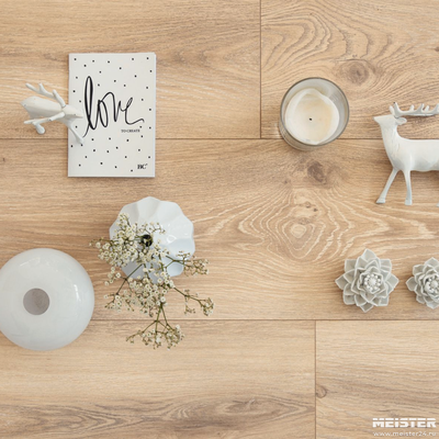 Ламинат MEISTER 6998 Дуб пустынный в интерьере