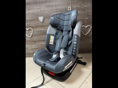 Автокресло Luxmom 210 (Isofix, 0-36 кг, 0-12 лет) Темно-серый