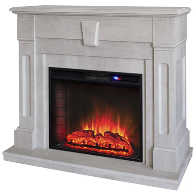 Электрический камин Kellie WT с очагом Sparta 25.5 LED