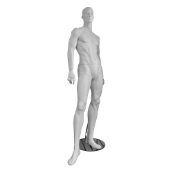 Мужской манекен в полный рост для презентации коллекций