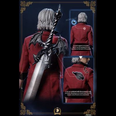Данте (Devil May Cry) - Коллекционная фигурка 1/6 Devil May Cry 1 Dante LUX (DMC100LUX) - Asmus Toys