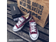 Кеды Converse All Star бордовые низкие живые фото цена