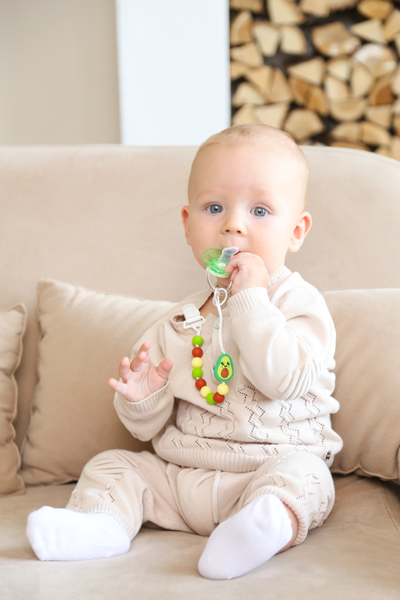 Мини-держатель для пустышки Авокадо