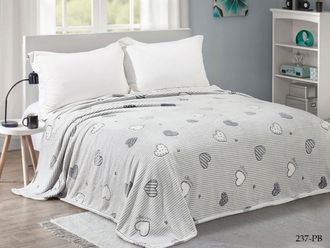 Плед Cleo БАМБУК двуспальный микрофибра 180х200 180/237-PB