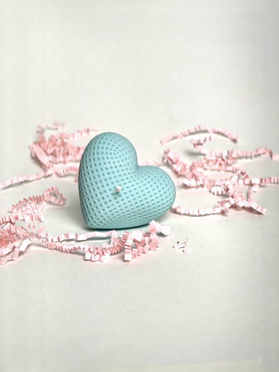 Свеча "Сердце" Мята