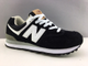 New Balance 574 Черные замша женские (36-41) S221