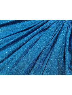 Трикотаж с блеском БИРЮЗА арт 20
