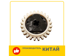 !АНАЛОГ! Technic, Gear 24 Tooth ClutchCaDa clutch gear, White (60c01 / 4270486 / 4535052 / 4540381 / 6025005 / 6036892 / 6198486)