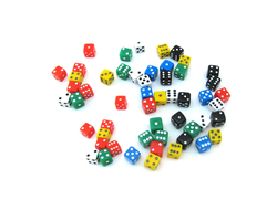 Кубики шестигранные (D6) в асс-те