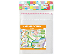 Наматрасник в кров. из клеенки с ПВХ покр.0,60м х 1,2м (махр.ткань) арт.893